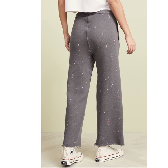 NWT Free People Paint Splatter Sideline Pants - Picture 3 of 7